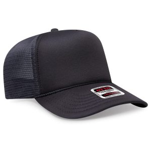 OTTO CAP "OTTO COMFY FIT" 5 Panel High Crown Mesh Back Trucker Hat