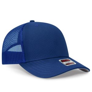 OTTO CAP Seamless 6 Panel Mid Profile Mesh Back Trucker Hat