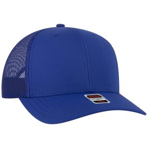 OTTO CAP 6 Panel Mid Profile Mesh Back Trucker Hat