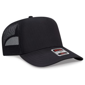 OTTO CAP 5 Panel Mid Profile Mesh Back Trucker Hat