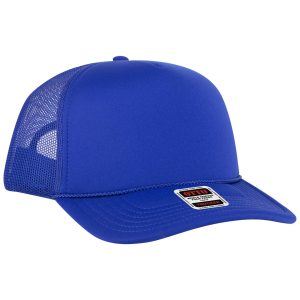 OTTO CAP 5 Panel High Crown Mesh Back Trucker Hat