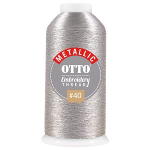 OTTO Embroidery Metallic Thread #40 1,100 yd. Cone