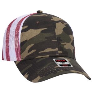 OTTO CAP 6 Panel Low Profile Mesh Back Trucker Hat
