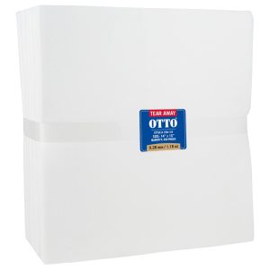 OTTO Embroidery Stabilizer Backing Tear Away Sheets