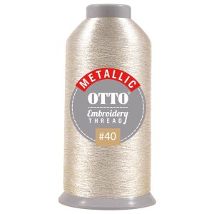 OTTO Embroidery Metallic Thread #40 3,300 yd. Cone