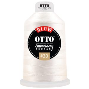 OTTO Embroidery Glow in the Dark Thread #30 4,400 yd. King Cone