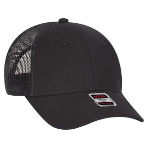 OTTO CAP 6 Panel Low Profile Mesh Back Trucker Hat