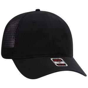 OTTO CAP 6 Panel Low Profile Mesh Back Trucker Dad Hat