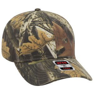 OTTO CAP Camouflage 6 Panel Low Profile Baseball Cap