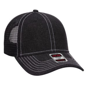 OTTO CAP 6 Panel Low Profile Mesh Back Trucker Hat