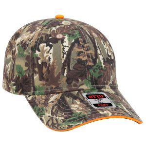 OTTO CAP Camouflage 6 Panel Low Profile Baseball Cap